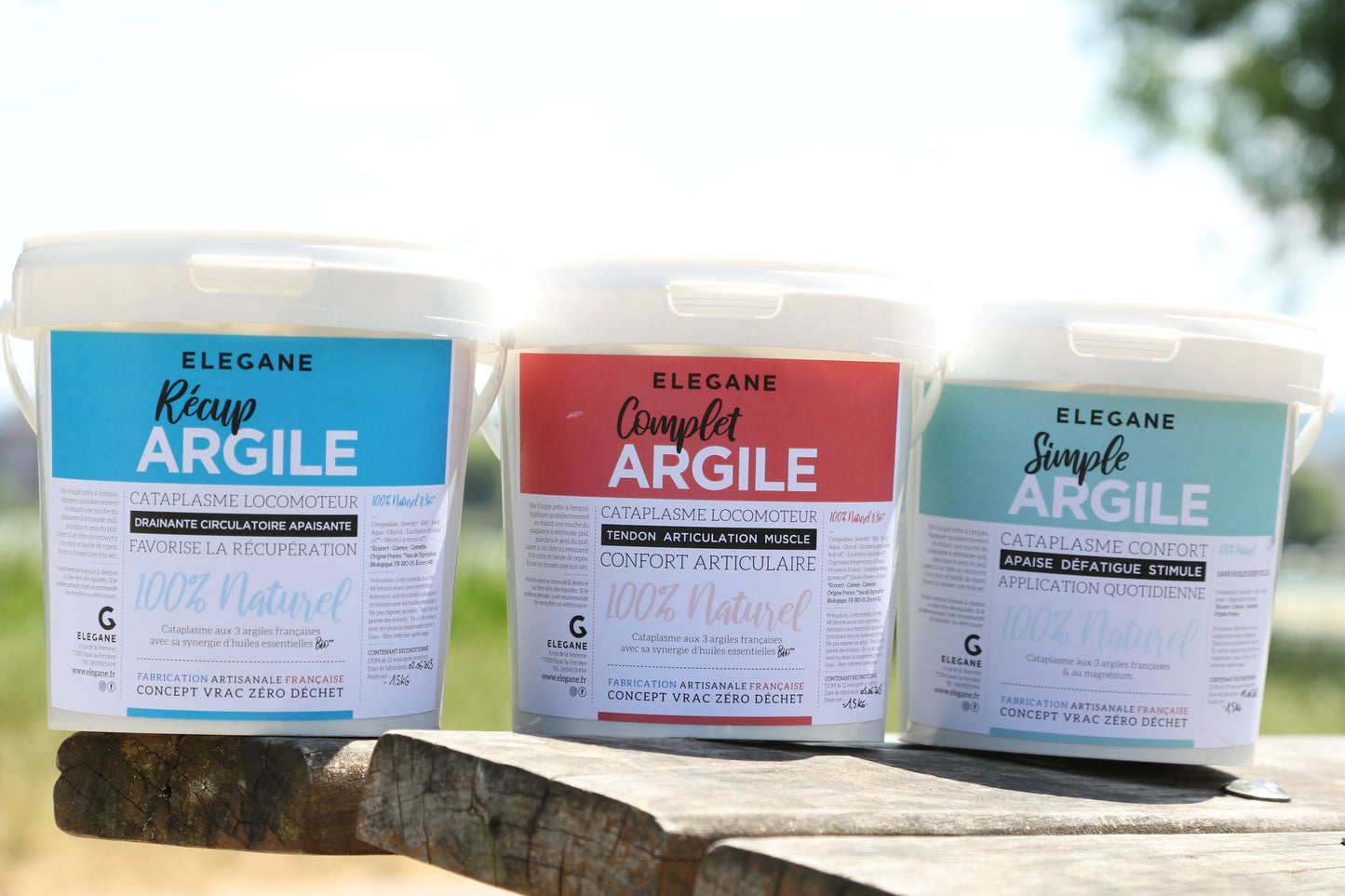 SIMPLE ARGILE CATAPLASME GLOBAL | 1.5kg-5kg | Elegane