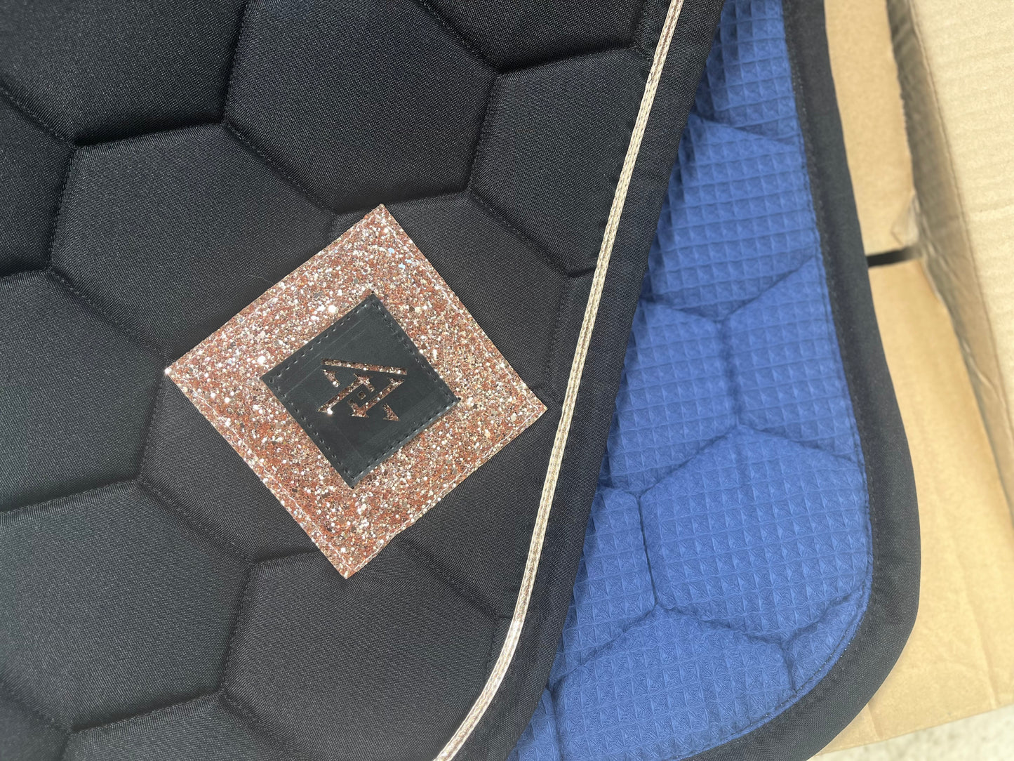 TAPIS MIXTE | Oxxer | Diamant rose gold | cheval-poney D