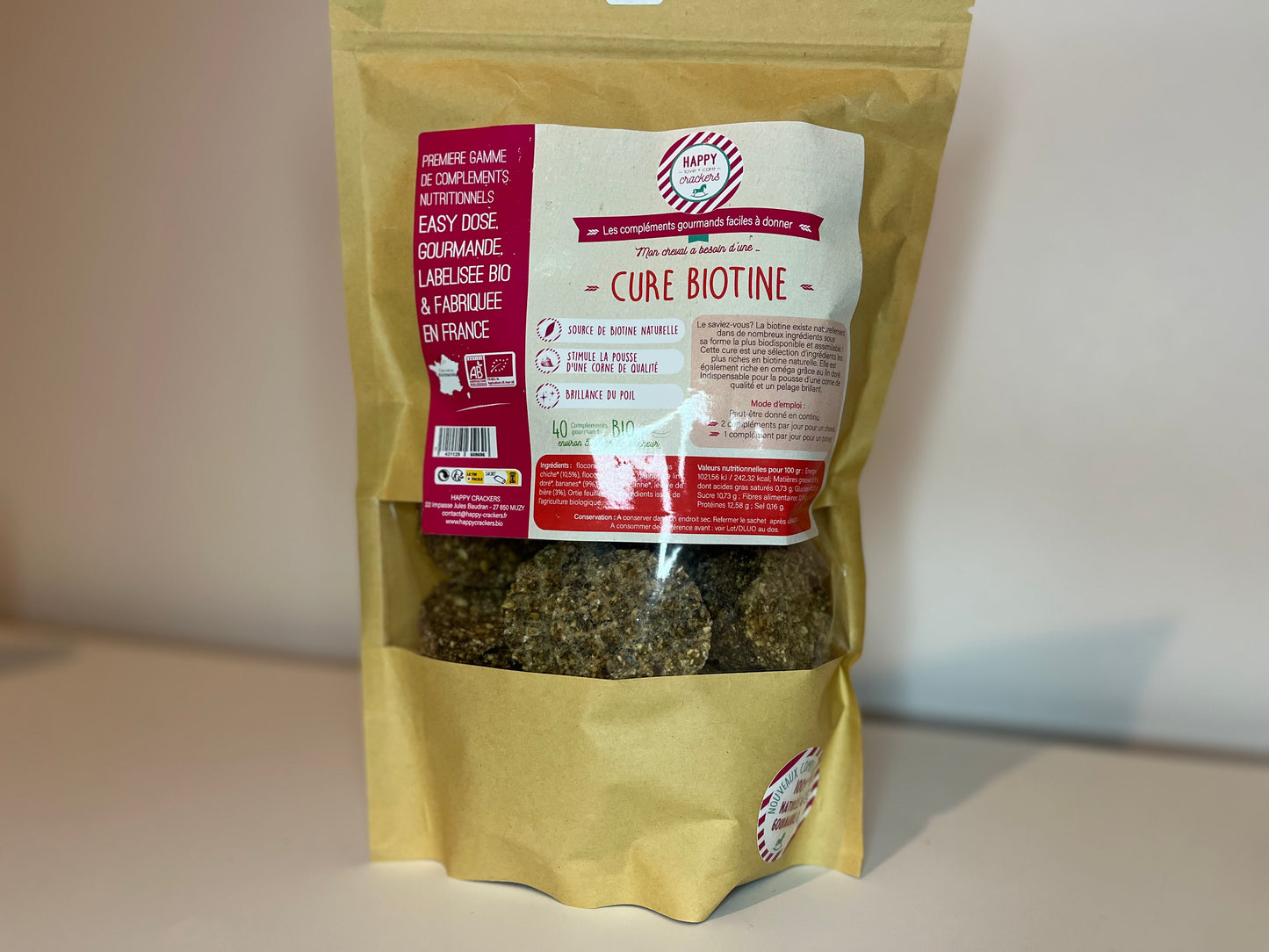 CURE BIOTINE | Happy crackers