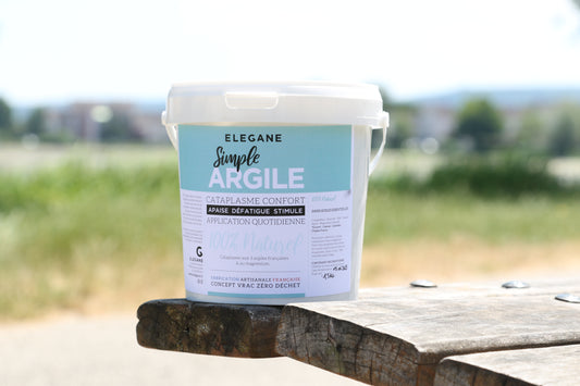 SIMPLE ARGILE CATAPLASME GLOBAL | 1.5kg-5kg | Elegane